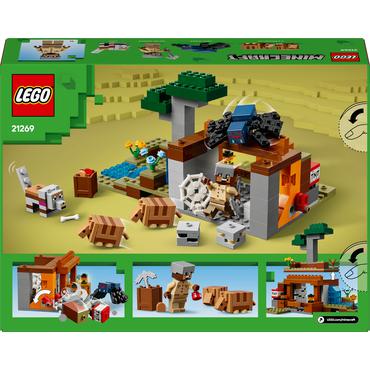 LEGO Minecraft 21269 Wyprawa do pancernikowej kopalni