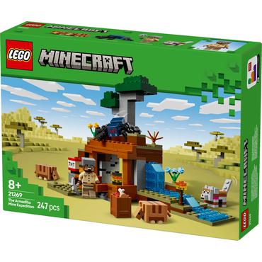 LEGO Minecraft 21269 Wyprawa do pancernikowej kopalni