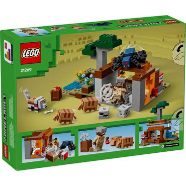 LEGO Minecraft 21269 Wyprawa do pancernikowej kopalni
