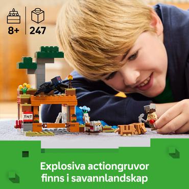 LEGO Minecraft 21269 Wyprawa do pancernikowej kopalni