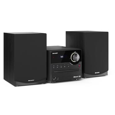 Sharp XL-B512(BK) stereoanlæg Home audio micro system 45 W Sort