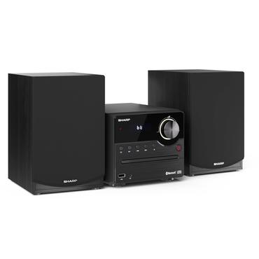 Sharp XL-B512(BK) stereoanlæg Home audio micro system 45 W Sort