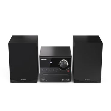 Sharp XL-B512(BK) stereoanlæg Home audio micro system 45 W Sort