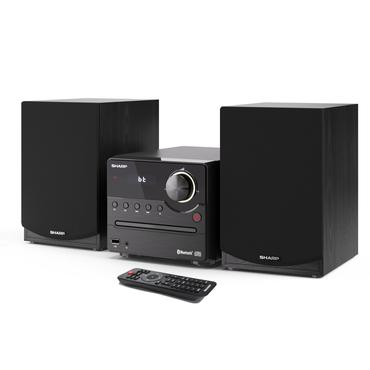 Sharp XL-B512(BK) stereoanlæg Home audio micro system 45 W Sort