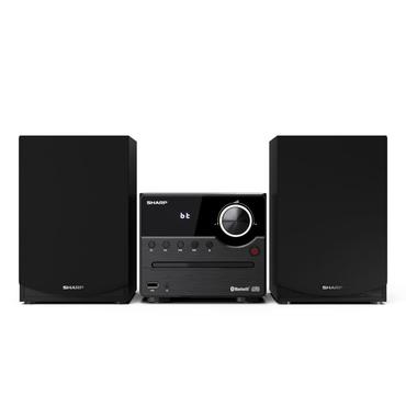Sharp XL-B512(BK) stereoanlæg Home audio micro system 45 W Sort