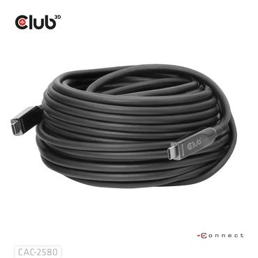CLUB3D CAC-2580 USB-kabel 15 m USB C Sort
