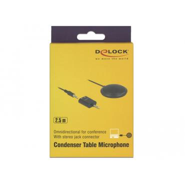 Delock Condenser Table Microphone - mikrofon
