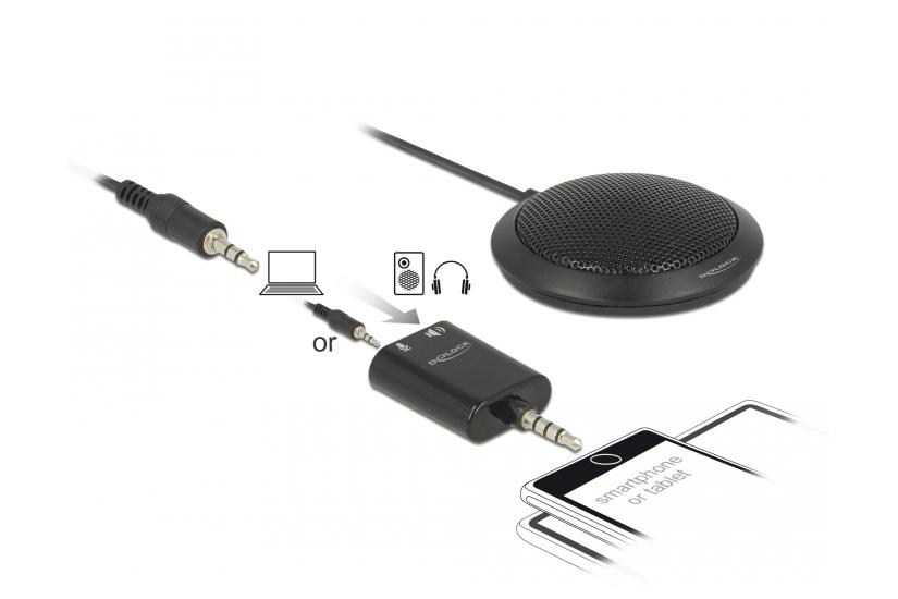 Delock Condenser Table Microphone - mikrofon