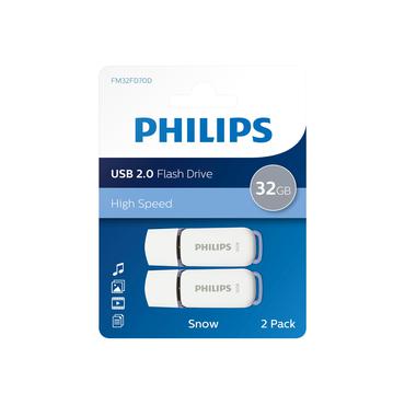 Philips FM32FD70D Snow Edition 2.0 - USB flash-enhet - 32 GB
