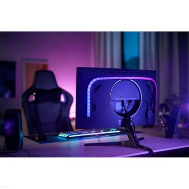 Philips Hue Play Gradient - ljusslinga - LED - 15 W - flerf&auml;rgat/vitt ljus - svart