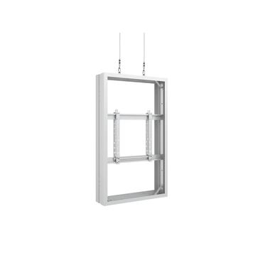 Multibrackets M Pro Series h&ouml;lje - medium - f&ouml;r LCD-display - ledning, b2b - vit, RAL 9005