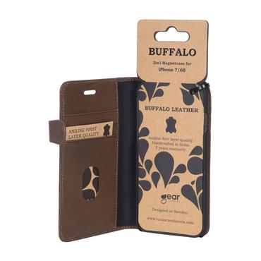 Buffalo 657530 mobiltelefon etui 11,9 cm (4.7") Folie Brun