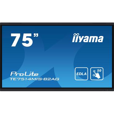 iiyama ProLite TE7514MIS-B2AG 75" LED-bakgrundsbelyst LCD-skärm