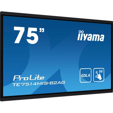iiyama ProLite TE7514MIS-B2AG 75" LED-bakgrundsbelyst LCD-skärm