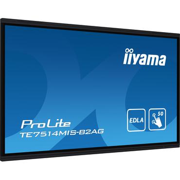 iiyama ProLite TE7514MIS-B2AG 75" LED-bakgrundsbelyst LCD-skärm