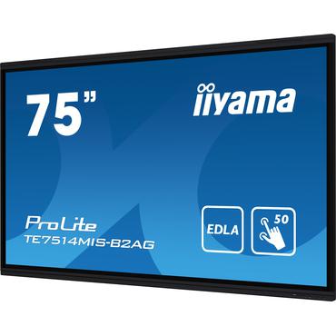iiyama ProLite TE7514MIS-B2AG 75" LED-bakgrundsbelyst LCD-skärm