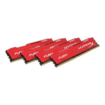 HyperX FURY - 64GB: 4x16GB - DDR4 - 2933MHz - DIMM 288-PIN