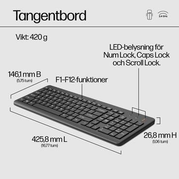 HP 330 Wls Mse and KB Combo FR