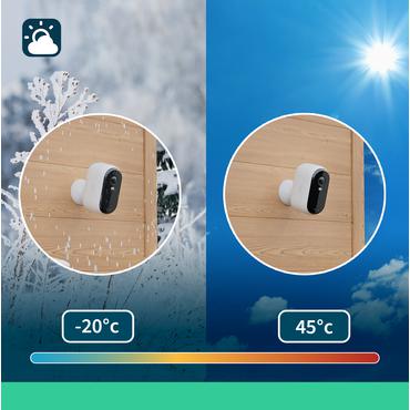 Arlo Essential XL - 2:a generationen - n&auml;tverks&ouml;vervakningskamera