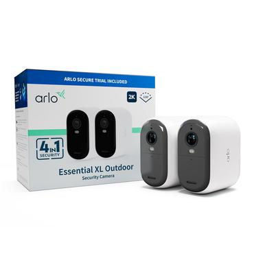 Arlo Essential XL - 2:a generationen - n&auml;tverks&ouml;vervakningskamera