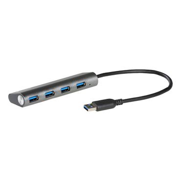 i-Tec USB 3.0 Metal Charging HUB - hub - 4 porte