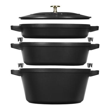 Staub La Cocotte 4,2 L Rund St&oslash;bejern Gryde bradepande