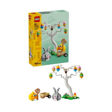 LEGO Iconic P&aring;skehare og kylling p&aring; &aelig;ggejagt