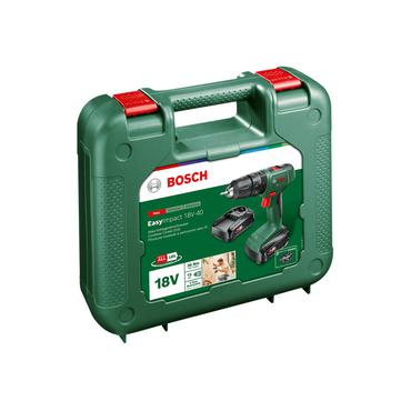 Bosch EasyImpact 18V-40 - slagborr/skruvdragare - sladdl&ouml;s - 2 hastigheter laddare medf&ouml;ljer