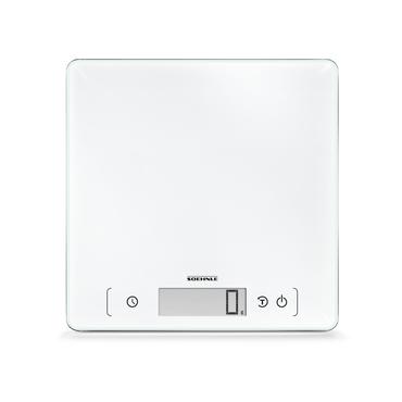 Soehnle Page Comfort 400 Hvid Bordplade Firkant Elektronisk køkkenvægt