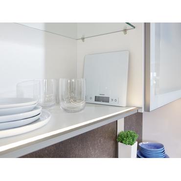 Soehnle Page Comfort 400 Hvid Bordplade Firkant Elektronisk køkkenvægt