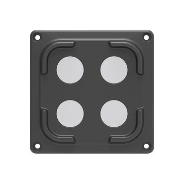 Compulocks Universal Tablet Magnetic Mount, VESA Compatible monteringskomponent - f&ouml;r surfplatta - svart