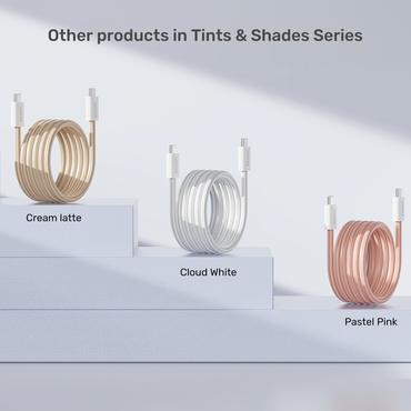 UNITEK C14141AWH01-1M USB-kabel USB 2.0 USB C Hvid