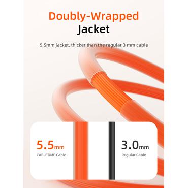 Cabletime USB-C  Silikone