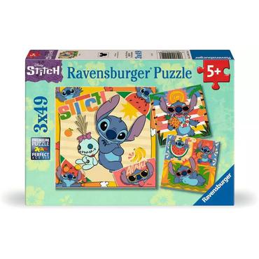 Ravensburger Puzzle Enfant dès 5 ans - Aloha ! / Disney Stitch Puslespil 49 stk Tegnefilm
