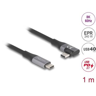Delock - USB typ C-kabel - 24 pin USB-C till 24 pin USB-C - 1 m