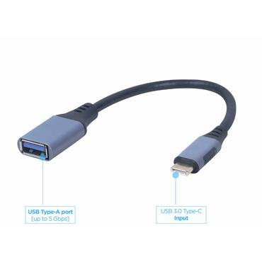 Cablexpert - USB typ C-adapter - 24 pin USB-C till USB - 15 cm