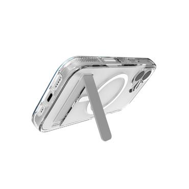 ZAGG Crystal Palace Snap Kickstand (Button Cover) mobiltelefon etui 16 cm (6.3") Transparent