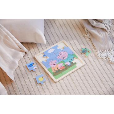 Barbo Toys 9005 puslespil 16 stk Tegnefilm