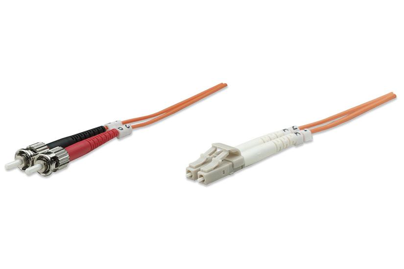 Intellinet 5m LC/ST InfiniBand og fiberoptisk kabel Orange