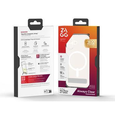 Zagg Crystal Palace Snap - baksidesskydd f&ouml;r mobiltelefon