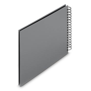 Hama 00009840 fotoalbum og arkbeskyttelse Gr&aring; 100 ark 10 x 15 Spiral indbinding