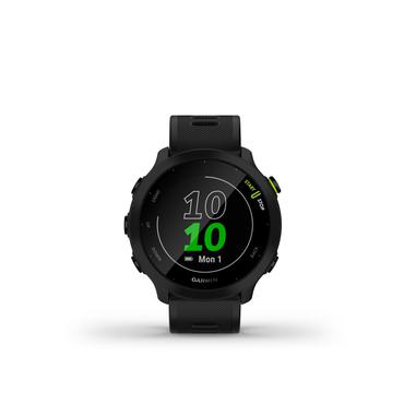 Garmin Forerunner 55 - svart - sportklocka med band - svart