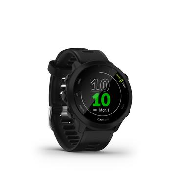 Garmin Forerunner 55 - svart - sportklocka med band - svart