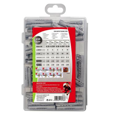 Fischer MEISTER-BOX UX/UX R 110 stk Udvidelsesanker