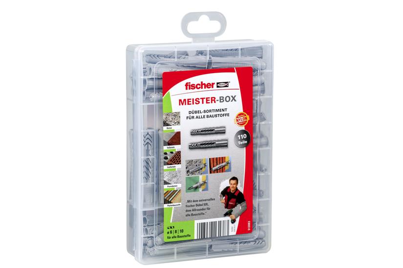 Fischer MEISTER-BOX UX/UX R 110 stk Udvidelsesanker