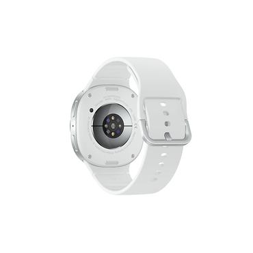 Samsung Galaxy Watch 8 3,81 cm (1.5") AMOLED 44 mm Digital 480 x 480 pixel Berøringsskærm Sølv Wi-Fi GPS (satellit)