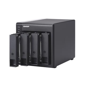 QNAP TR-004 16TB WD Red Plus NAS-Bundle NAS Erweiterungsgehäuse inkl. 4x 4TB WD Red Plus 3.5 Zoll SATA Festplatte