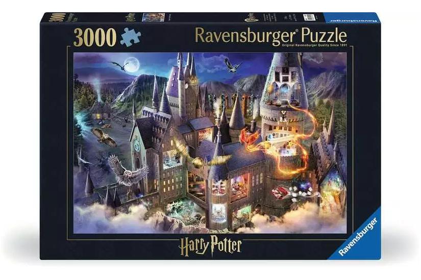Ravensburger Hogwarts Interior Puslespil 3000 stk Fantasy
