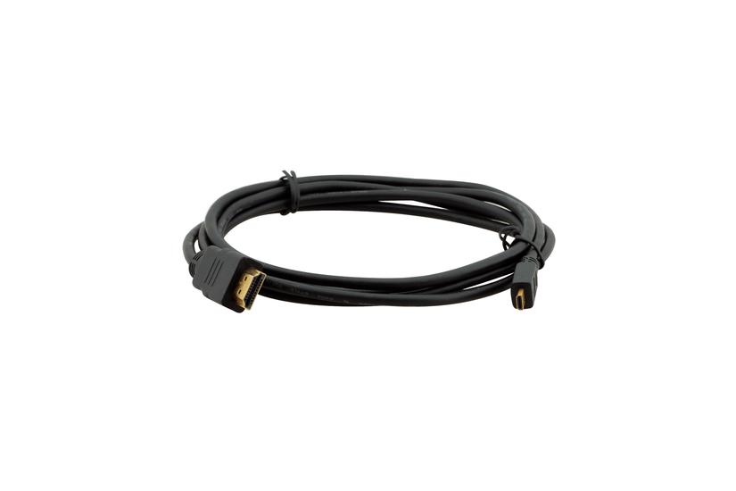 Kramer Electronics 1.8m HDMI - Micro-HDMI HDMI-kabel 1,8 m HDMI Type A (Standard) HDMI Type D (Micro) Sort