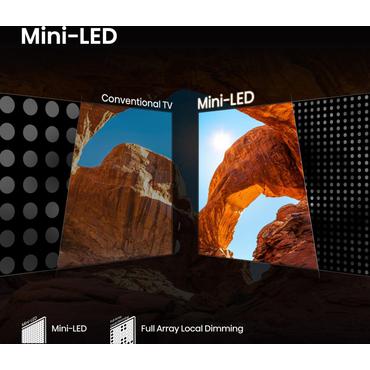 Hisense 50U7Q 126cm 50" UHD Mini LED Smart TV Fernseher